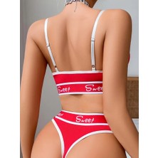Kadınlar Için Strapless Lash Setleri, Rahat Dikişsiz Spor Sütyen ve Külot, Yetişkin Iç Çamaşırı Seti