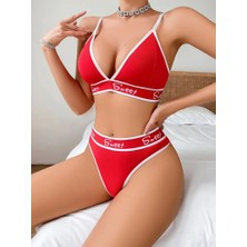 Kadınlar Için Strapless Lash Setleri, Rahat Dikişsiz Spor Sütyen ve Külot, Yetişkin Iç Çamaşırı Seti
