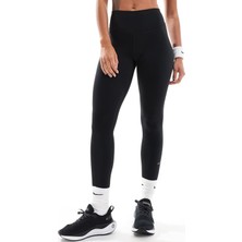 Nike One Women's High Rise Full Length Tight Kadın Yüksek Bel Reflektörlü Cepli Antrenman Taytı Siyah