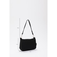 SHAKA Siyah U16 Baget El ve Omuz Çantası U:23 cm E:15 cm G:7cm