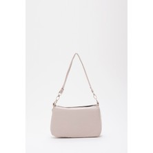 SHAKA Krem U16 Baget El ve Omuz Çantası U:23 cm E:15 cm G:7cm