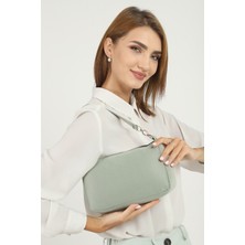 SHAKA Yeşil U16 Baget El ve Omuz Çantası U:23 cm E:15 cm G:7cm