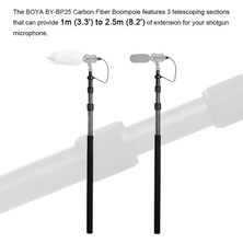 Boya BY-PB25 Karbon Fiber Mikrofon Sopa Boom Pole
