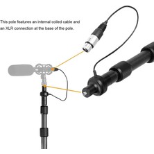 Boya BY-PB25 Karbon Fiber Mikrofon Sopa Boom Pole