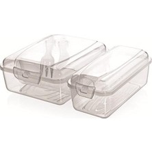 Buffer® Takeaway Ergonomik Asorti Çatal Bıçaklı Pratik Yoğurt Saklama Kabı