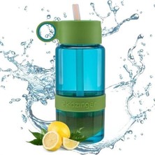  Narenciye Limon Sıkmalı Pratik Detoks Tok,sin Atıcı Su Matarası Spor Şişesi
