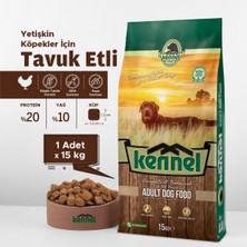 Adult Dog Tavuklu Yetişkin Köpek Maması, 15 Kg, Tüm Irklar Için, Doğal, Şeker Içermez