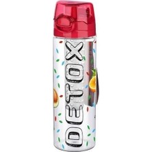 Buffer® Tutma Saplı Kilitli Kendiliğinden Süzgeçli Kolay Taşınabilir Detoks Sporcu Diyet Matarası