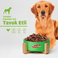 Adult Dog Tavuklu Yetişkin Köpek Maması, 15 Kg, Tüm Irklar Için, Doğal, Şeker Içermez