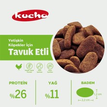 Adult Dog Tavuklu Yetişkin Köpek Maması, 15 Kg, Tüm Irklar Için, Doğal, Şeker Içermez