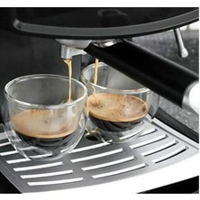 Çift Çidarlı Espresso Bardak Kulpsuz