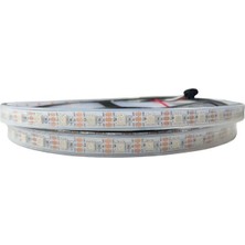 5V Adreslenebilir WS2812B Argb Pixel Şerit LED IP67 M:60LED 5m Magic LED