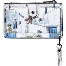 Kadın Beyaz Cüzdan - Paperflower Tasarım