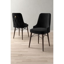 Loft Barok Desen 80X132 Açılabilir Mdf Masa Yemek Odası Takımı, Mutfak Takımı 4 Adet Sandalye