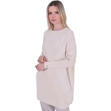 Kum Saati Triko Tunik Vanilya