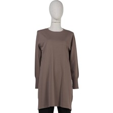 Klasik Triko Tunik Vizon