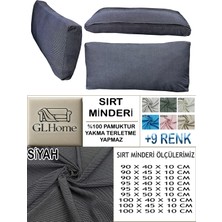 %100 Pamuk Petek 4 Adet Sırt Minderi Kılıfı