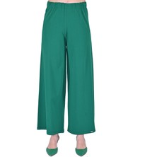 Düz Paça Triko Pantolon