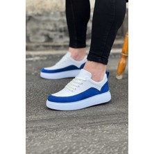 Beyaz Sax Ortopedik Taban Erkek Casual Ayakkabı - 43