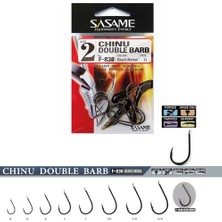 Sasame Chinu Double Barb F-838 Black Nickel Iğne Iğne No : 2-0