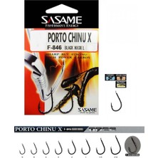 Sasame Port Chinu x F-846 Serisi Olta Iğnesi Iğne No : 4
