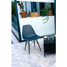 Safir Sandalye – Metal Ayaklı Modern Mutfak Kafe Restoran Ofis Sandalyesi 2'li Set