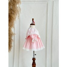 Hobidik Bebek Çocuk Fisto Yakalı Elbise Set