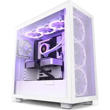 NZXT CM-H71FW-01 H Series H710i v1 2022 Flow Edition ATX Mid Tower Beyaz Bilgisayar Kasası