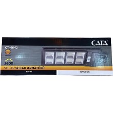 CT-4642 300W Solar Sokak Armatürü-Cata Beyaz Işık