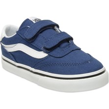 Vans VN000D7X Brooklyn Ls V Sneakers Mavi Çocuk Spor Ayakkabı