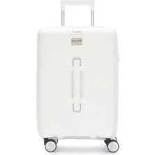Pierre Cardin Trolley Valiz Beyaz Kabin Boy 04PC7080-03-BY