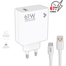 Meizu 20 Uyumlu 67W Turbo USB Şarj Seti Qc 4.0 MT-A1763