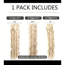 Peruk Çıtçıt   Postiş At Kuyrugu Isıya  Dayanıklı Fiber Saçlar