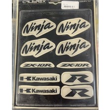 Calibrex Kawasaki Kit Beyaz Taban Tank Pad