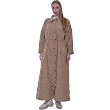 Yaprak Belli Ipli Kap Camel