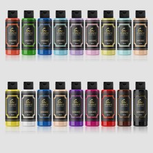Artzone Akrilik Boya Seti 18 Renk x 120ML. (Palet ve 2 Fırça Hediye)