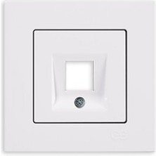 Günsan Elektrik GÜNSAN EQONA FİLDİŞİ TEKLİ DATA PRİZ JAKSIZ