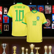 Bite Nose Neymar Brezilya Milli Takım T-Shirt Halı Saha Forma