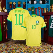 Bite Nose Neymar Brezilya Milli Takım T-Shirt Halı Saha Forma