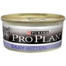 8 Adet Pro Plan Baby Kitten Tavuklu Yeni Doğan Yavru Kedi Konservesi 85GR -Kargo Bedava-