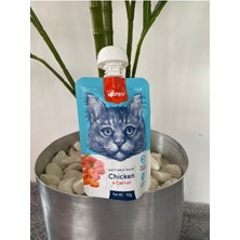 Wanpy Digiworld Taze Tavuklu&havuçlu Kedi Et Ezmesi 10X90 gr