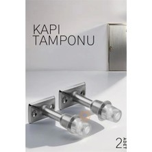 Kapı Tamponu Fratelli Design Krom 2 Adet