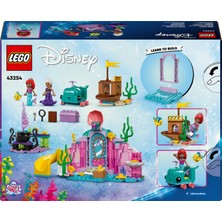 LEGO® │ Disney Princess Ariel'in Kristal Mağarası 43254 - 4 Yaş & Üzeri Çocuklar için Yaratıcı Oyuncak Yapım Seti (141 Parça)
