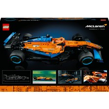 LEGO® Technic McLaren Formula 1™ Yarış Arabası 42141 - Yetişkinler için Koleksiyonluk Yaratıcı Model Yapım Seti (1434 Pr)