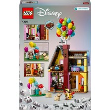 LEGO® │ Disney “Yukarı Bak” Evi 43217 - 9 Yaş & Üzeri Çocuklar için Yaratıcı Oyuncak Yapım Seti (598 Parça)