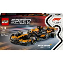 LEGO® Speed Champions McLaren F1® Team MCL38 Yarış Arabası 77251 - 10 Yaş & Üzeri Çocuklar için Oyuncak Model Yapım Seti (269 P)