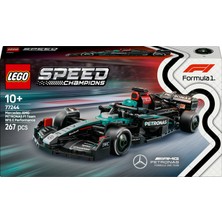 LEGO® Speed Champions Mercedes-AMG F1® W15 Yarış Arabası 77244 - 10 Yaş & Üzeri Çocuklar için Oyuncak Model Yapım Seti (267 P)