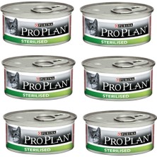 Sterilised Ton ve Somonlu Kedi Konserve 85 Gr. x 6 Adet