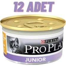 Pro Plan Junior Chicken Yavru Kedi Konservesi 12X85 gr