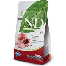 N-D Tahılsız Tavuklu Narlı Kedi Maması 1.5 kg